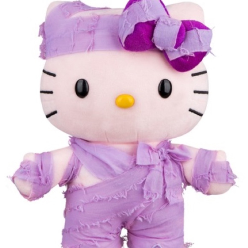 Hello Kitty Halloween purple mummy side stepper NWT 2024